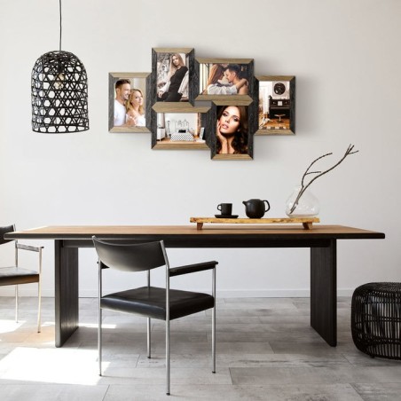 Zep vercelli black  6x10x15 wood gallery dn688b