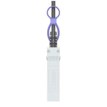 Panduit psf1pza1mbl cable de fibra óptica e infiniband 1 m sfp+ negro