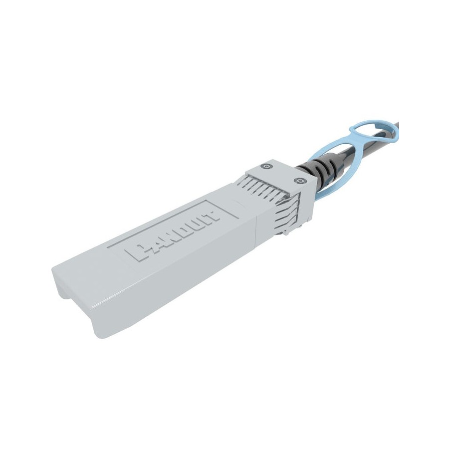 Panduit psf2pza2mbl cable infinibanc 2 m sfp28 negro