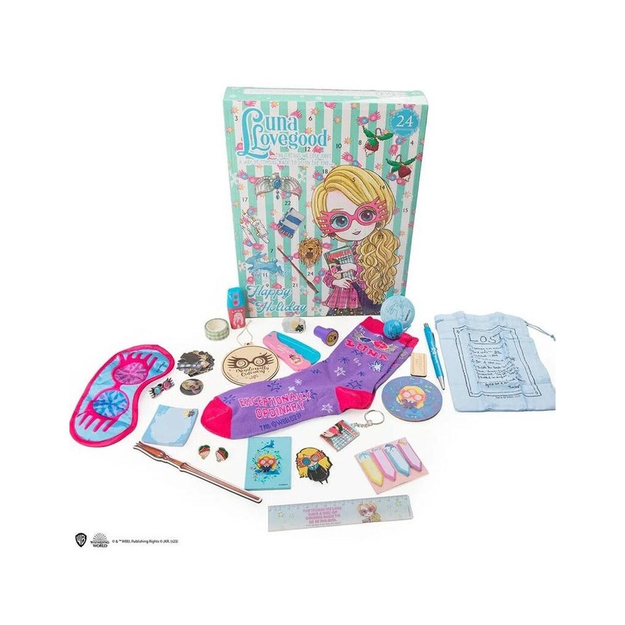 Calendario de adviento cinereplicas luna lovegood