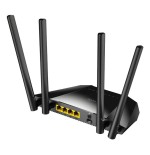 Cudy lt400 router wifi n 4g lte de 300 mbps - 1x puerto wan 10/100mbps y 3x puertos lan 10/100mbps - 4 antenas externas