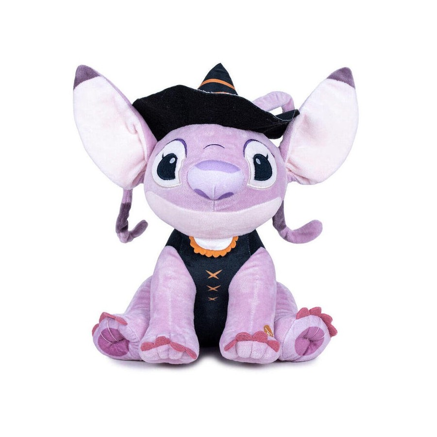 Peluche angel stitch halloween disney 28cm sonido