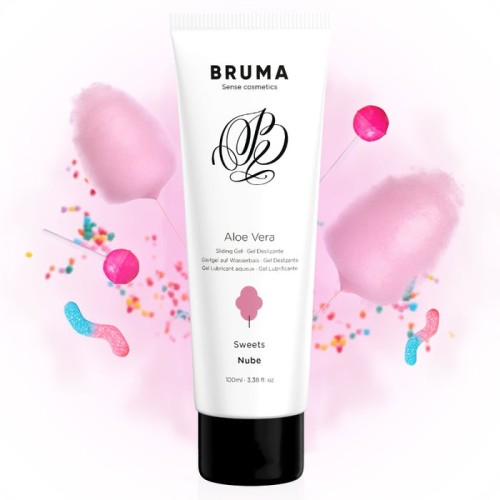 Bruma - gel deslizante con aloe vera sabor a nube 100 ml