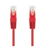 Nanocable cable de red rj45 cat.6 utp awg24 2m - rojo