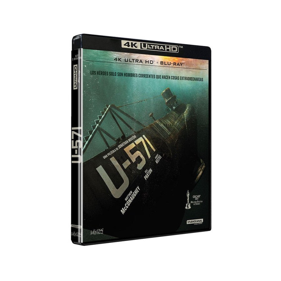 Pelicula u-571 (4k uhd) - bd blu-ray