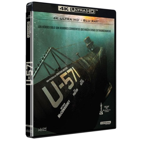 Pelicula u-571 (4k uhd) - bd blu-ray