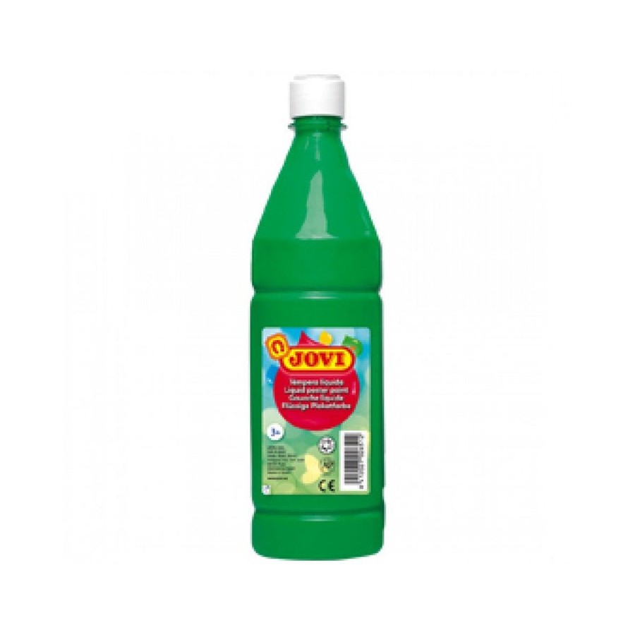 Jovi témpera líquida paint botella 1000ml verde medio