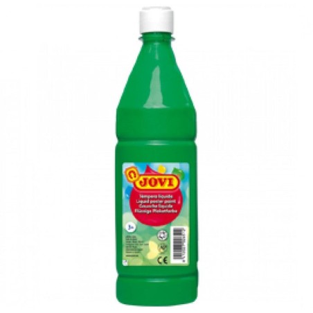 Jovi témpera líquida paint botella 1000ml verde medio