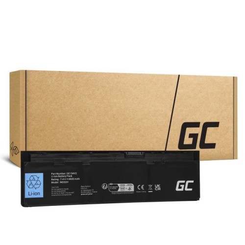 Bateria green cell wd52h vfv59 para dell latitude e7240 e7250 7.4v 5000mah