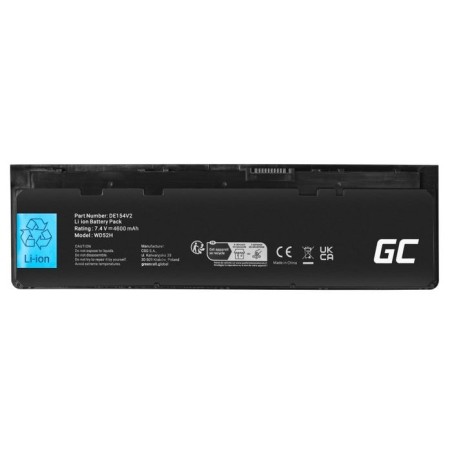 Bateria green cell wd52h vfv59 para dell latitude e7240 e7250 7.4v 5000mah