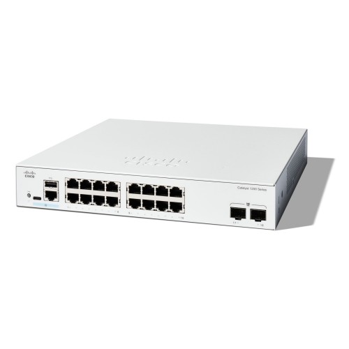 Switch cisco catalyst 1200 16-port ge 2x1g