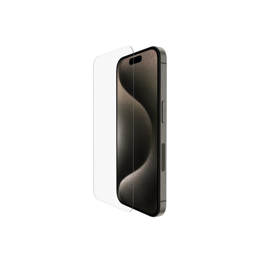 Protector de pantalla belkin ova133zz iphone 15 pro ultraglass2 screenforce