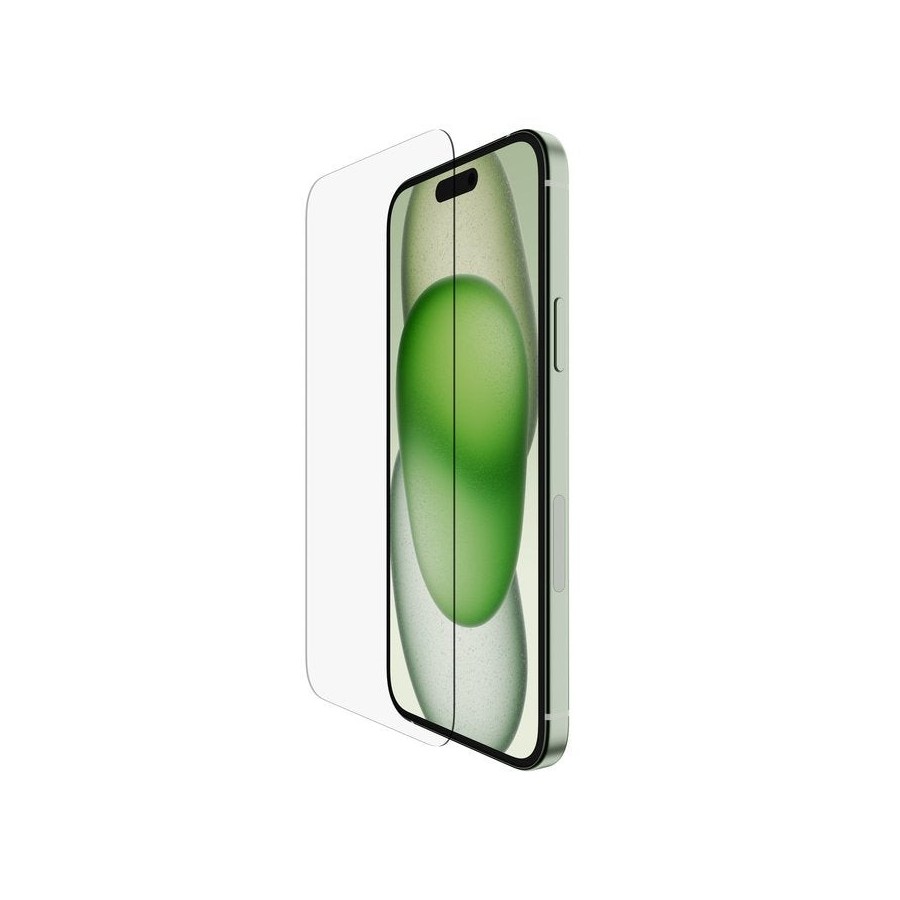 Protector de pantalla belkin ova136zz iphone 15 plus /14 pro max temperedglass screenforce
