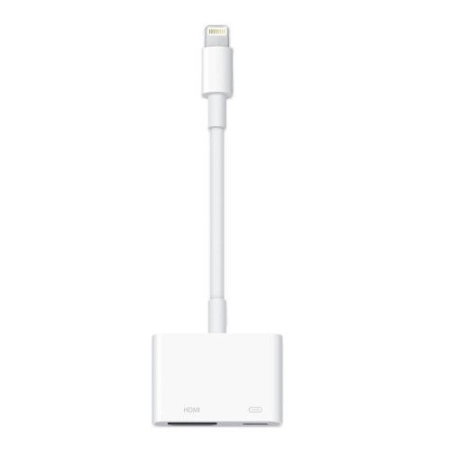 Adaptador apple md826zm a de conector lightning a hdmi usb para ipad retina ipad mini iphone 5 ipod touch 5ªgen