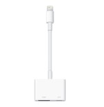 Adaptador apple md826zm a de conector lightning a hdmi usb para ipad retina ipad mini iphone 5 ipod touch 5ªgen