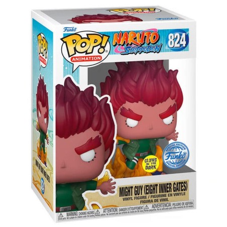 Figura pop naruto shippuden might guy exclusive