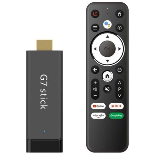G7 stick s905y4 2gb/16gb dual wifi control por voz android 11 - android tv