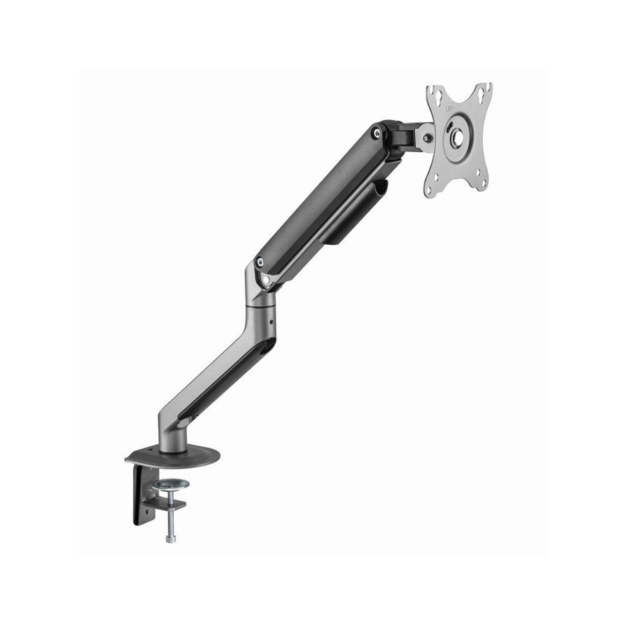 Gembird desk mounted adjustable monitor arm space grey