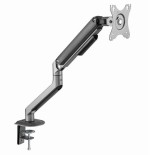 Gembird desk mounted adjustable monitor arm space grey