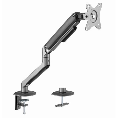Gembird desk mounted adjustable monitor arm space grey