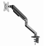 Gembird desk mounted adjustable monitor arm space grey