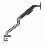Gembird desk mounted adjustable monitor arm space grey