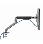 Gembird desk mounted adjustable monitor arm space grey