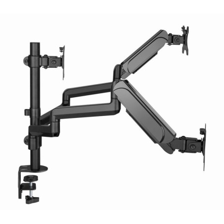 Gembird desk mounted adjustable mounting arm for 3 monitors - full-motion