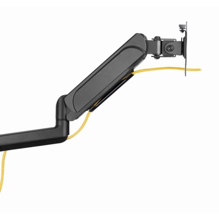 Gembird desk mounted adjustable mounting arm for 3 monitors - full-motion