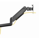 Gembird desk mounted adjustable mounting arm for 3 monitors - full-motion