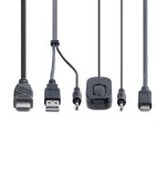 Switch  startech.com c2-h46-uac-cbl-kvm interruptor kvm negro