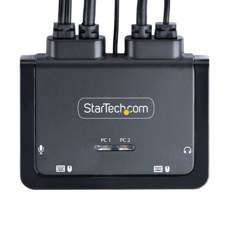 Switch  startech.com c2-h46-uac-cbl-kvm interruptor kvm negro