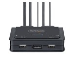 Switch  startech.com c2-d46-uc2-cbl-kvm interruptor kvm negro