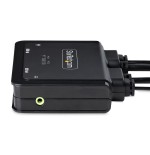 Switch  startech.com c2-d46-uc2-cbl-kvm interruptor kvm negro