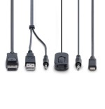 Switch  startech.com c2-d46-uac-cbl-kvm interruptor kvm negro