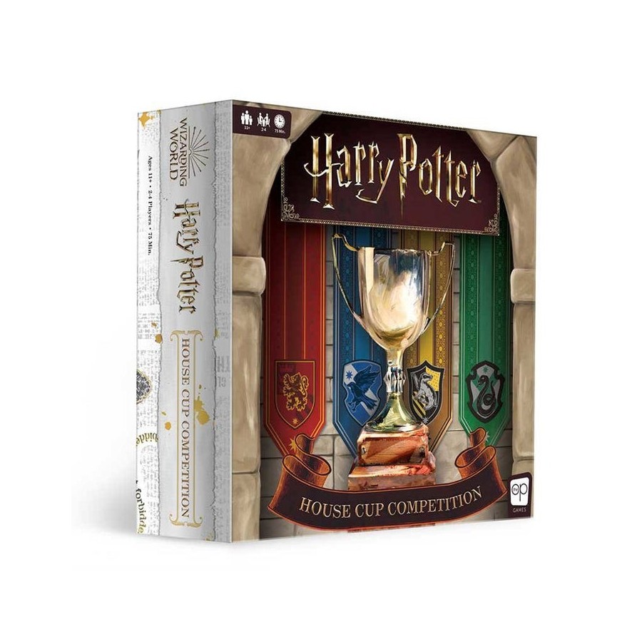 Juego de mesa harry potter house cup competition edad recomendada 11 años (ingles)