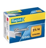 Rapid caja de 5000 grapas 21/4 - alambre reforzado galvanizado - patilla de 4mm