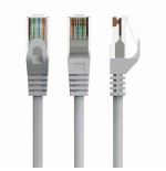 Gembird cable de red utp cat6 awg26 3m gris  pp6u-3m