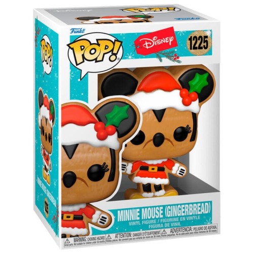 Figura pop disney holiday minnie mouse gingerbread