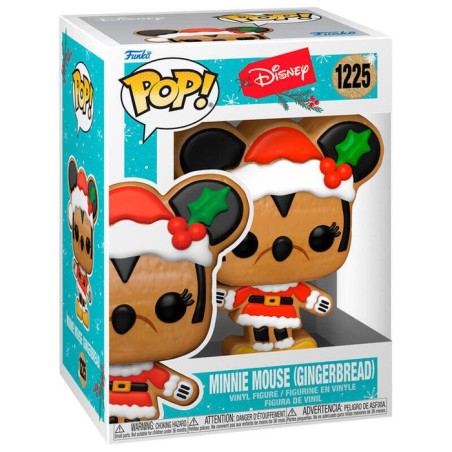 Figura pop disney holiday minnie mouse gingerbread