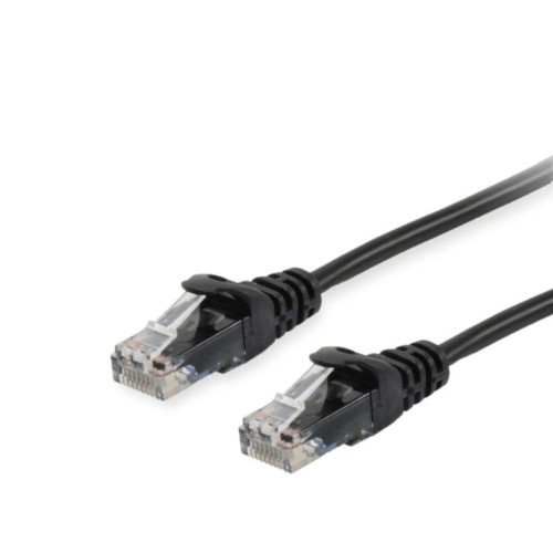 Equip cable de red u/utp categoria 6 5m color negro
