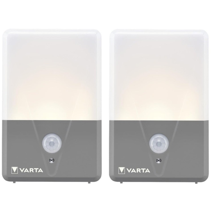 Varta luz exterior con sensor de movimiento twinp 2 uds. 16634 101 402