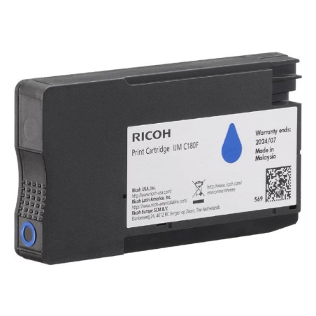 Ricoh tinta cyan ijm c180f aprox. 1.600 copias