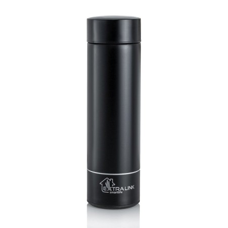 Extralink mug-smart500 black taza de viaje 500 ml negro acero inoxidable