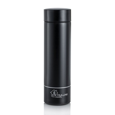 Extralink mug-smart500 black taza de viaje 500 ml negro acero inoxidable