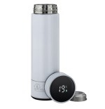 Extralink mug-smart500 white taza de viaje 500 ml blanco acero inoxidable
