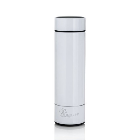 Extralink mug-smart500 white taza de viaje 500 ml blanco acero inoxidable