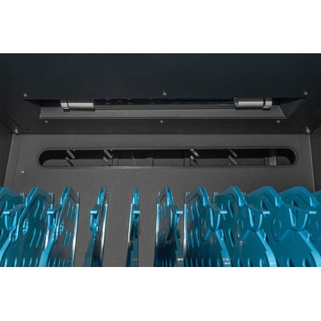 Digitus dn-45005 armario de carga móvil, 30 estaciones de carga, max 15.6" sincronización de datos, uv-c