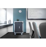 Digitus dn-45005 armario de carga móvil, 30 estaciones de carga, max 15.6" sincronización de datos, uv-c