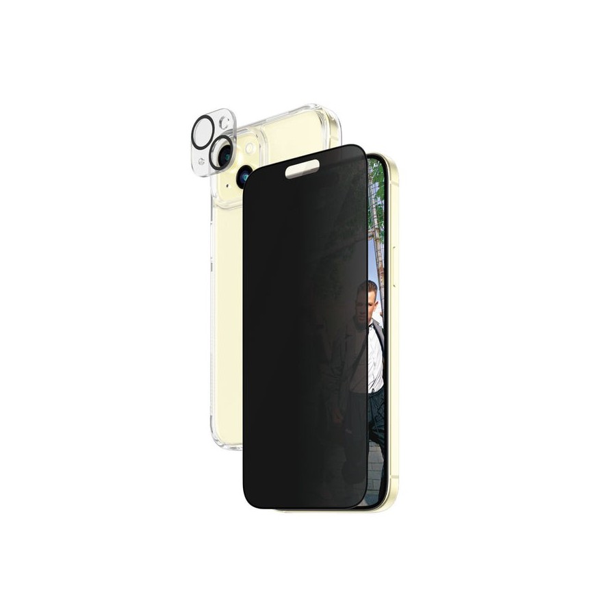 Protector de pantalla  apple - iphone 15 pluspanzerglass privacy 3-in-1-pack iphone 2023 6.7